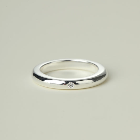 CHENYUN Silver Diamond Ring